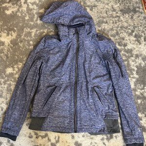 Free Country Women's Purple Hooded Fleece Lined Coat  Meduim